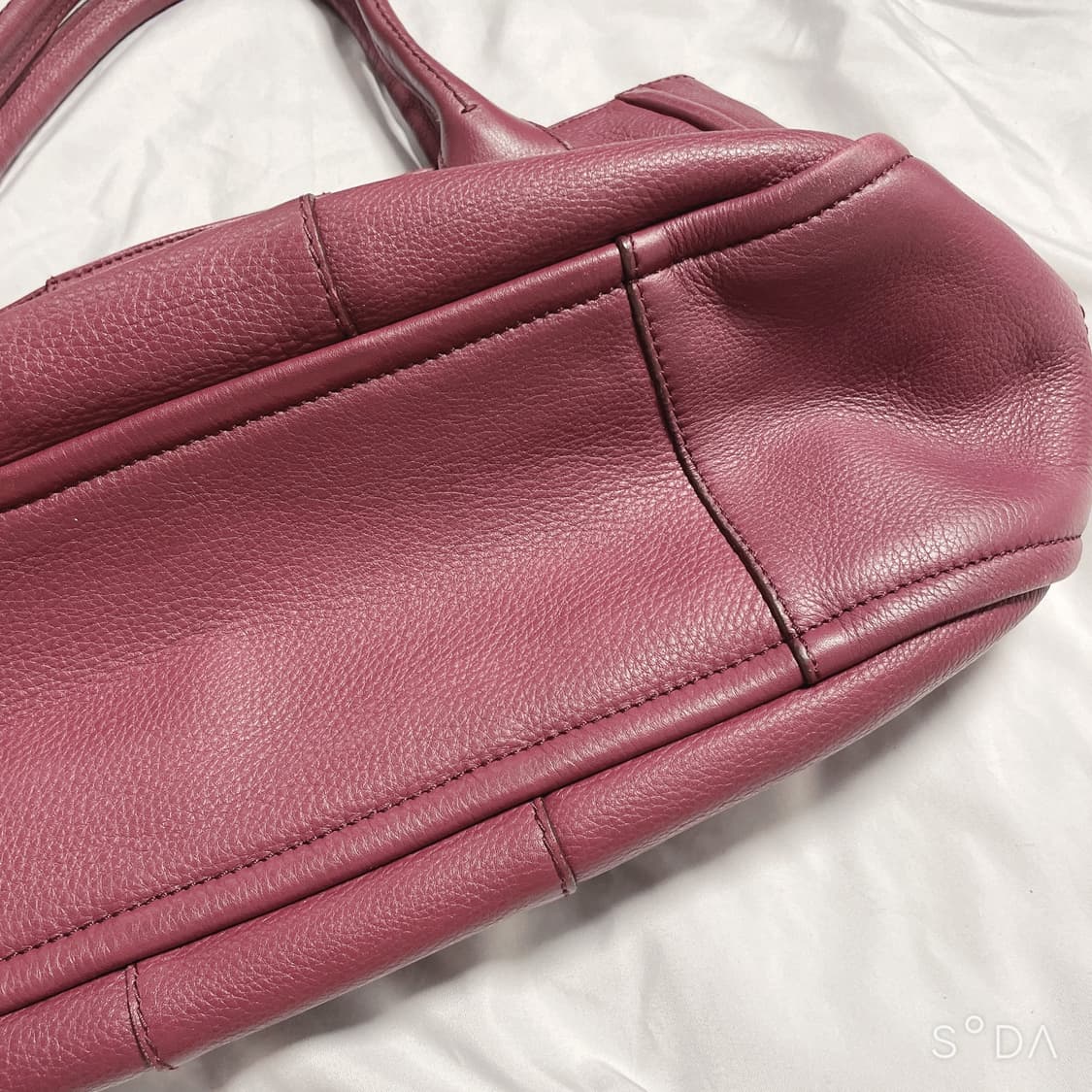 페라가모 간치니 레더 토트백 퍼플(자주) 상품이미지3