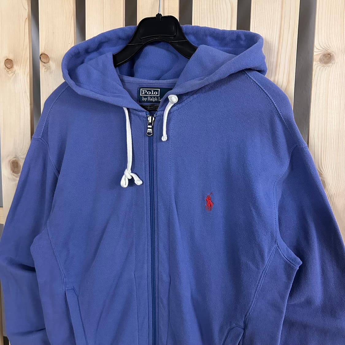 (M) 폴로 랄프로렌 블루 후드집업 상품이미지5