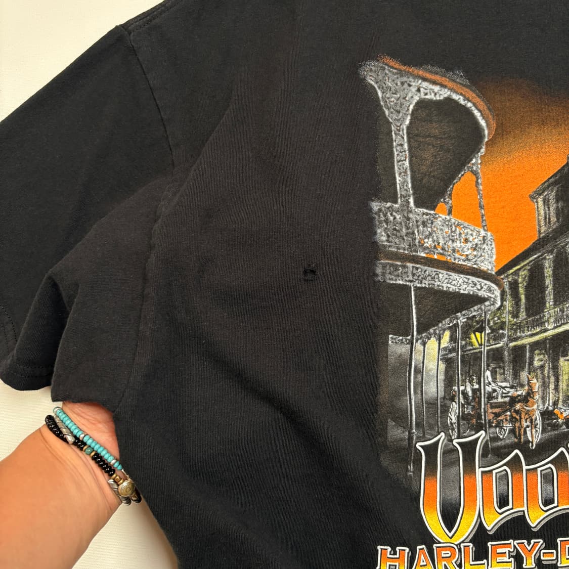 [XL] 00s Harley-Davidson FRENCH T-shirt 상품이미지7