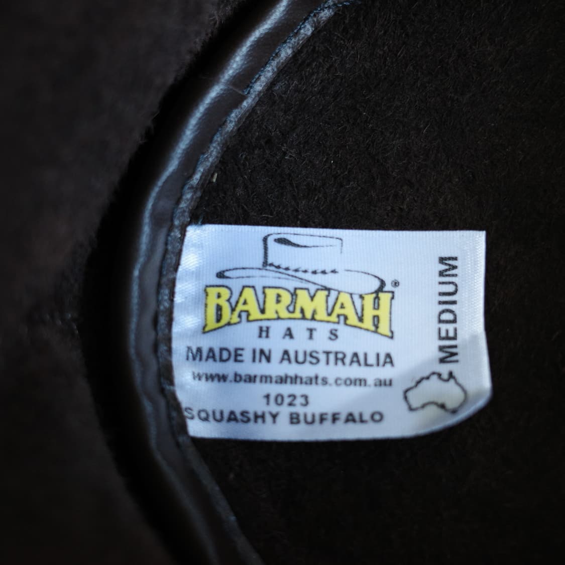 Barmah 호주산 버팔로 가죽 카우보이햇 상품이미지6