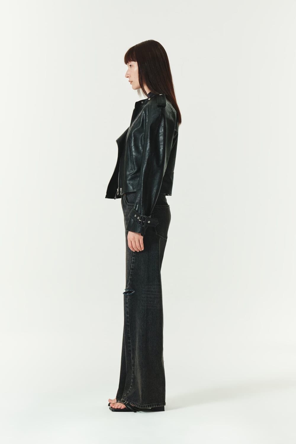 마뗑킴 가죽자켓 라글란 크롭 레더자켓 레더점퍼 킴마틴 MATIN KIM 상품이미지9