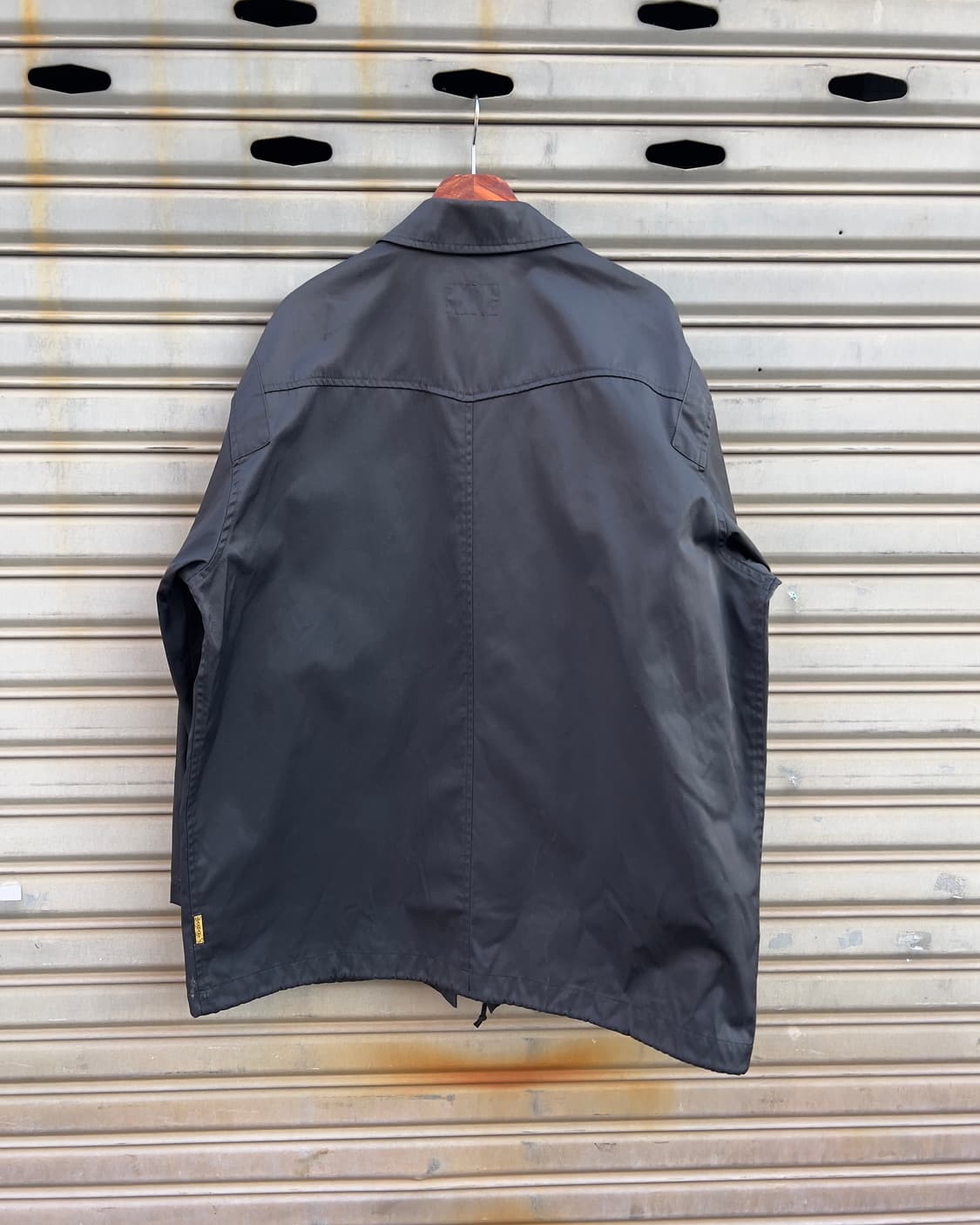 [XL] 90s 아르마니 진스 나일론 스냅 코트 상품이미지7