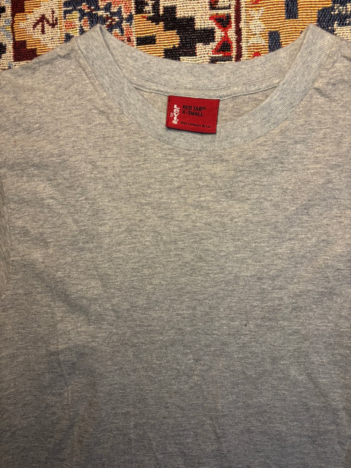 Levi's red tab line's gray T-shirt 상품이미지4
