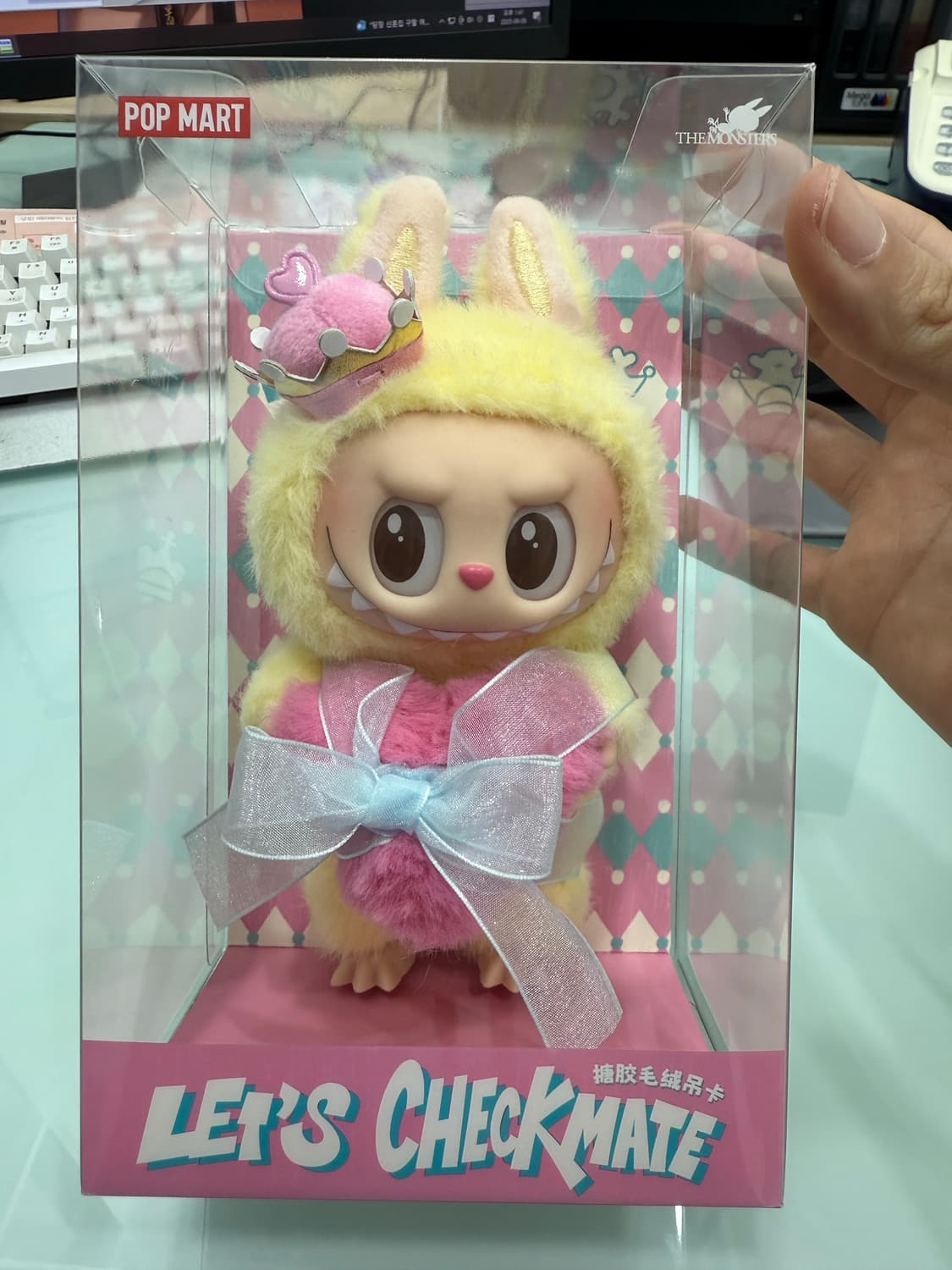 팝마트 라부부 체크메이트 키링 상품이미지2