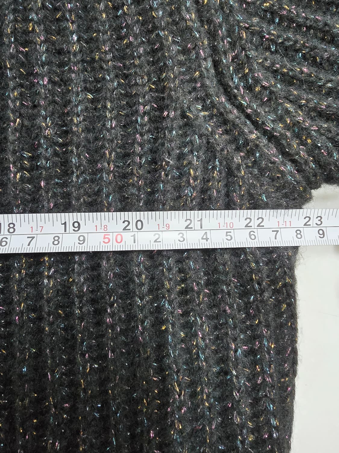 폴앤조 블랙 롱 가디건 니트88~99 상품이미지8