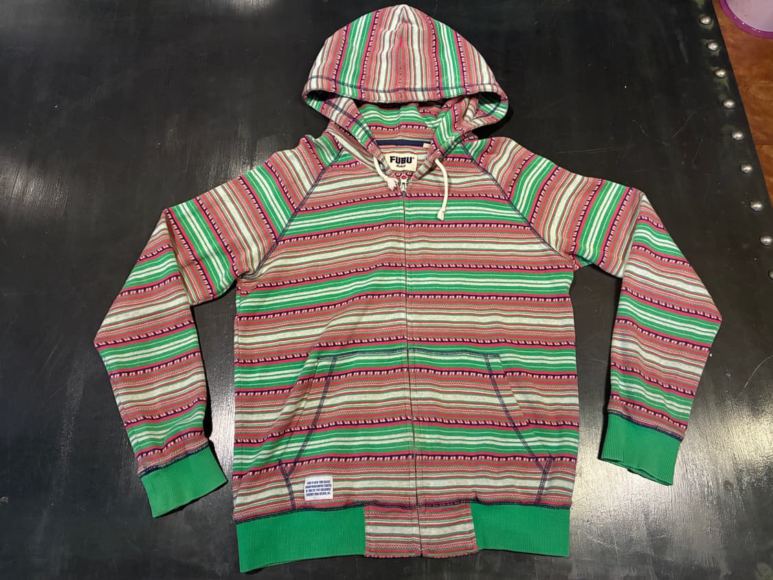 M) FUBU 후부 에스닉 후드 집업 상품이미지1