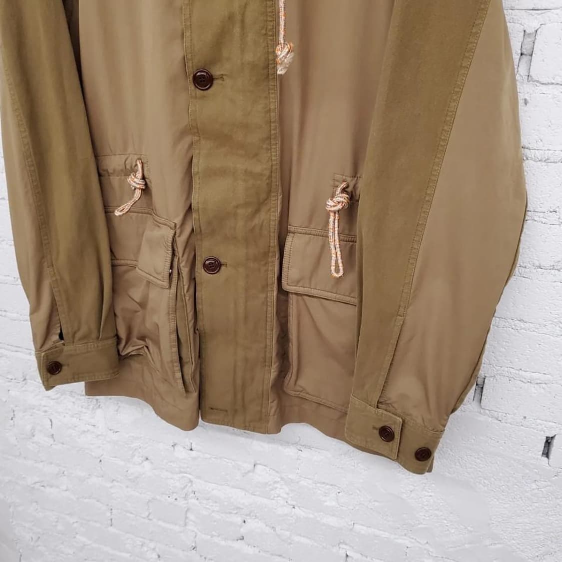 아크네 투톤 후드자켓 상품이미지5