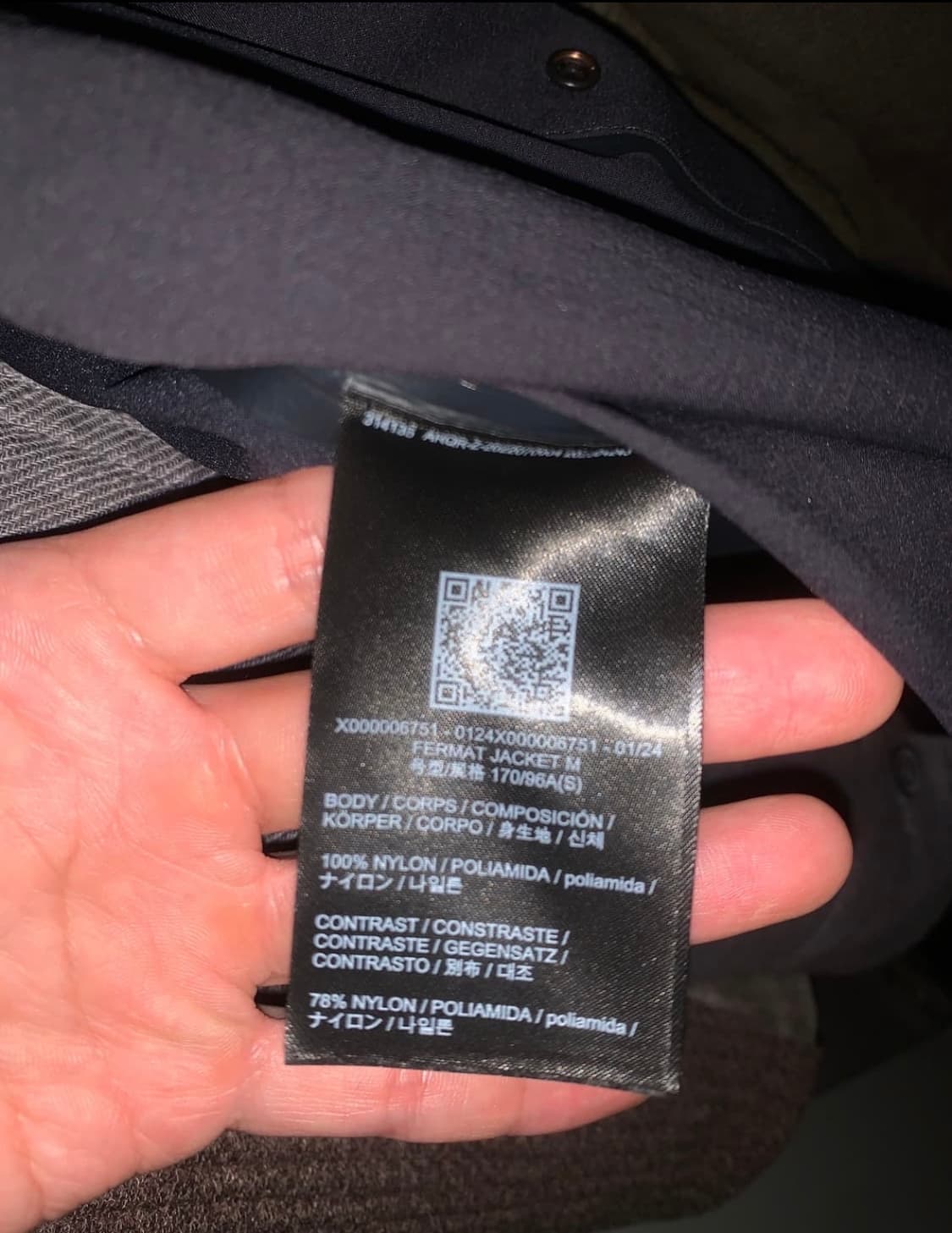 [M]아크테릭스 베일런스 페르마 Fermat 자켓 상품이미지2