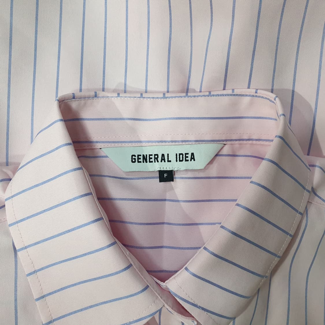 제너럴아이디어 크롭셔츠 F 상품이미지4