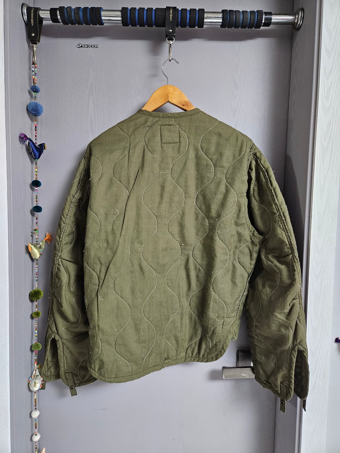 빈티지 오리지널 US ARMY 밀리터리 내피 자켓 M 상품이미지3