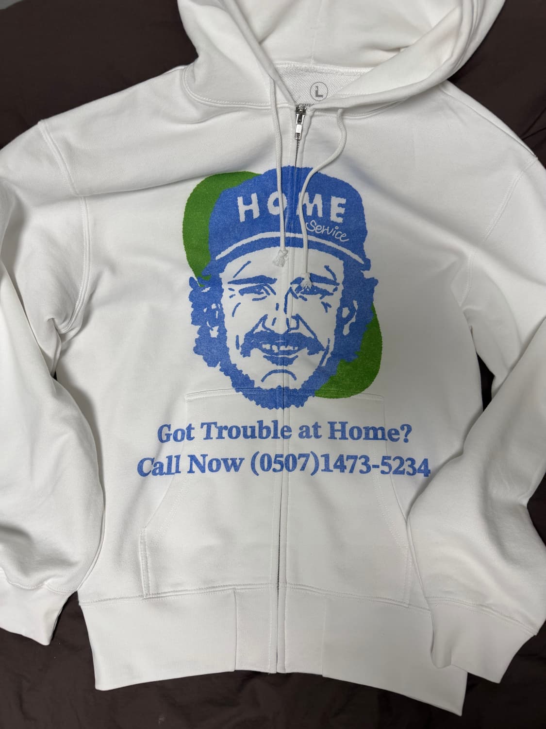 The childhood home 화이트 후드집업 L 쿨거하시면 7만원 상품이미지1