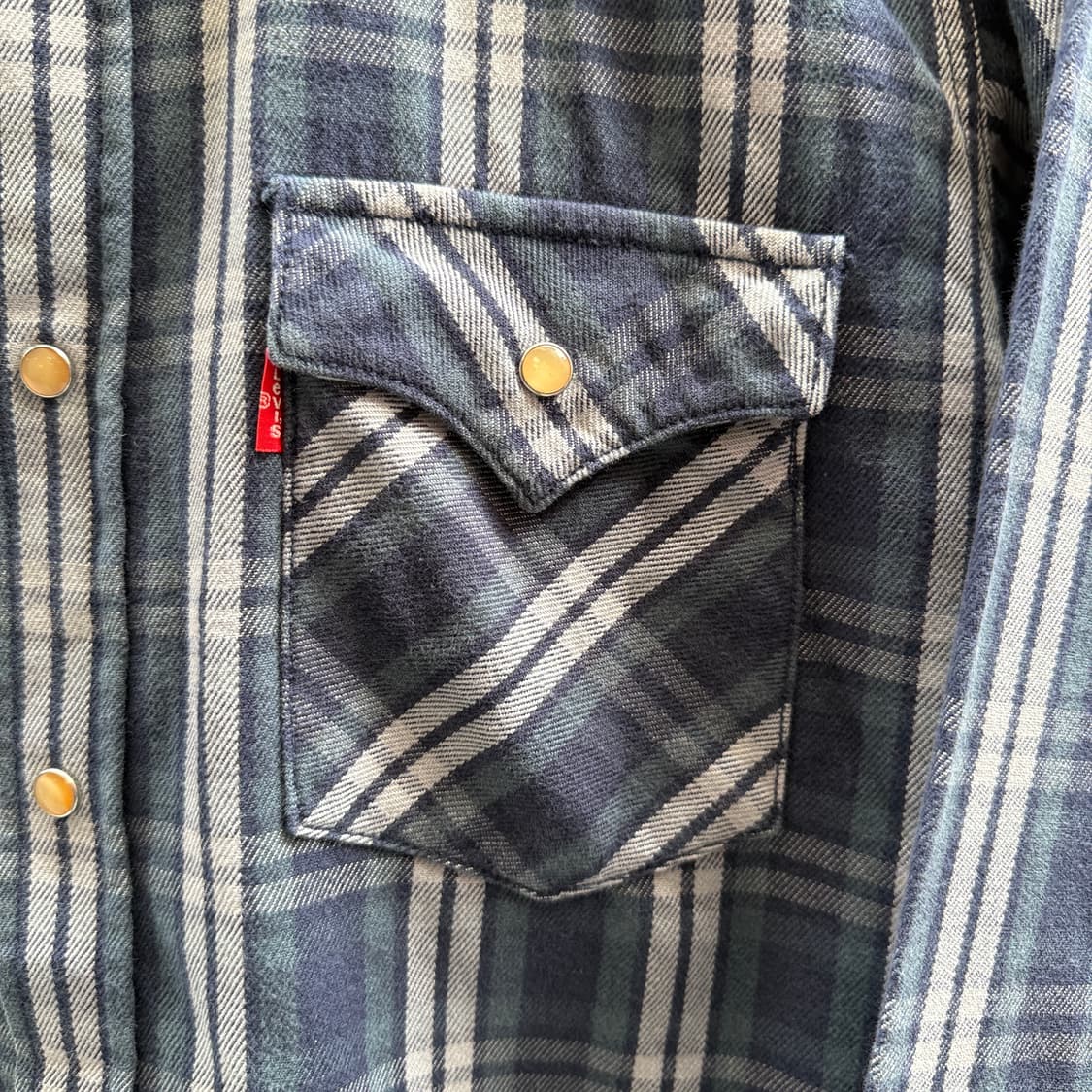 리바이스 체크셔츠 상품이미지4