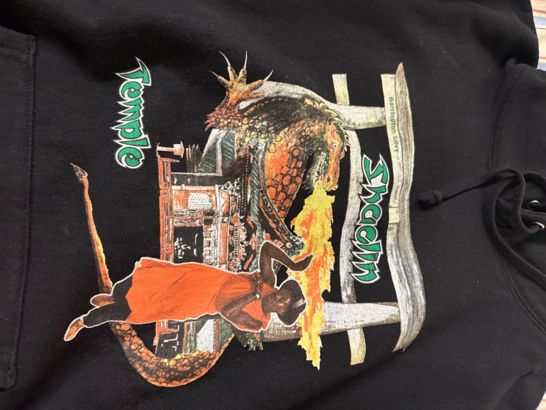 슈프림 베링턴 후드 블랙 L 상품이미지2