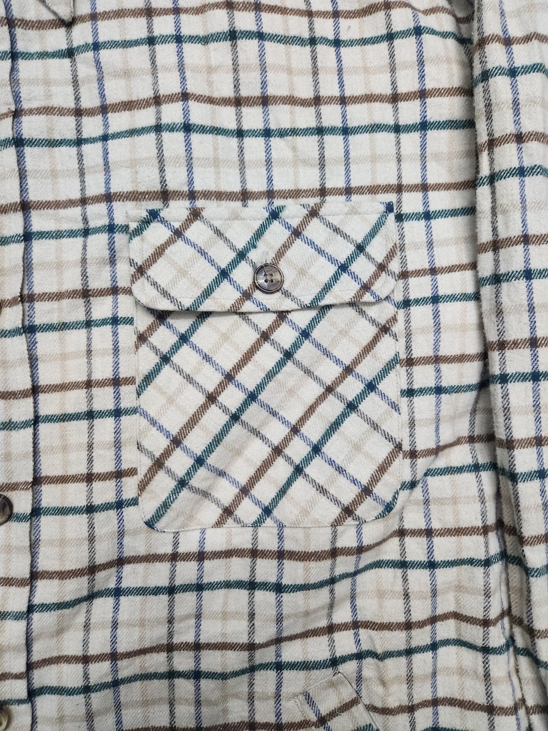 BONMARLEN 체크 셔츠 자켓 3L 상품이미지4