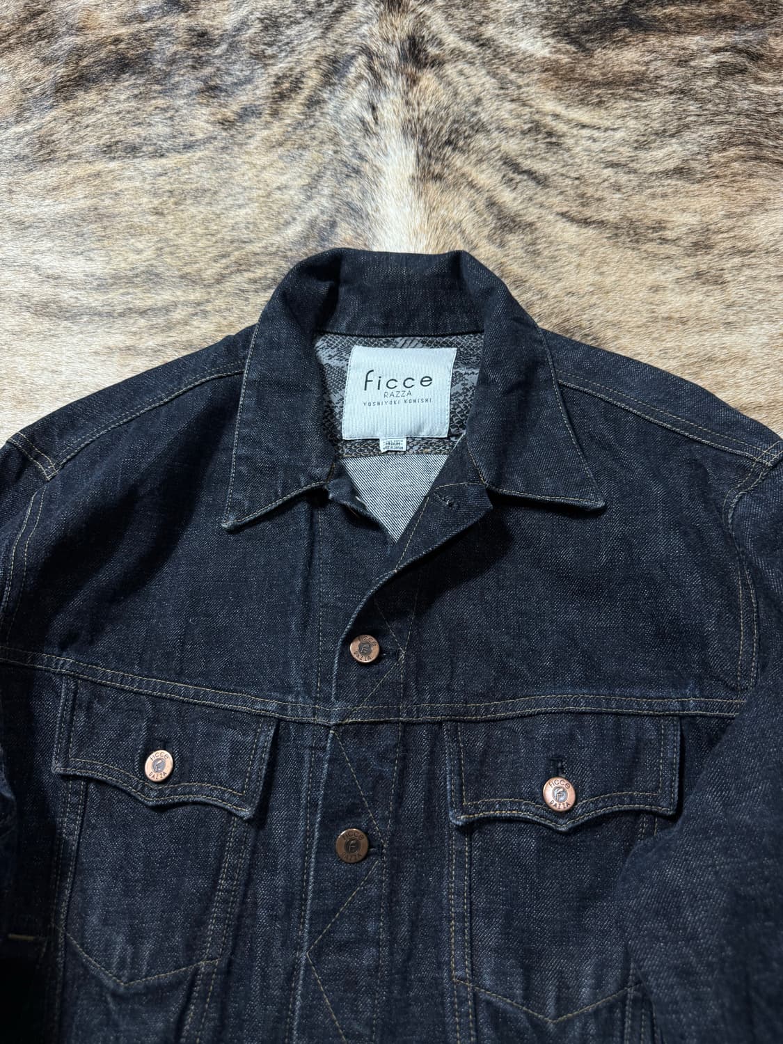 Yoshiyuki Konishi picce denim jacket 상품이미지4
