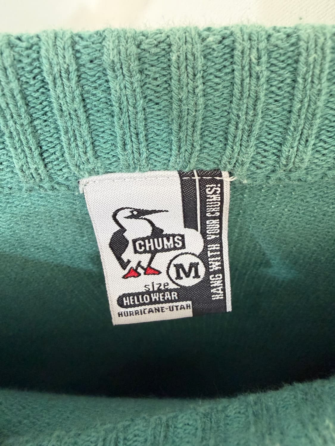 CHUMS cotton knit 상품이미지5