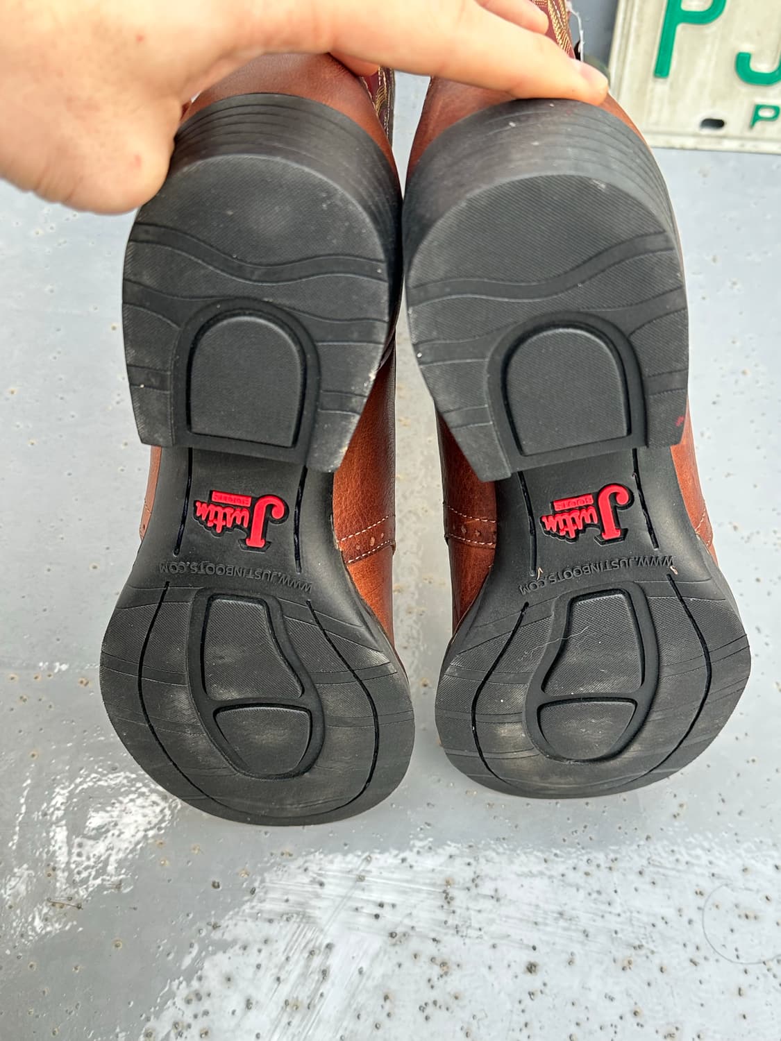 [저스틴] •Justin Cowboy Brown Boots 상품이미지8