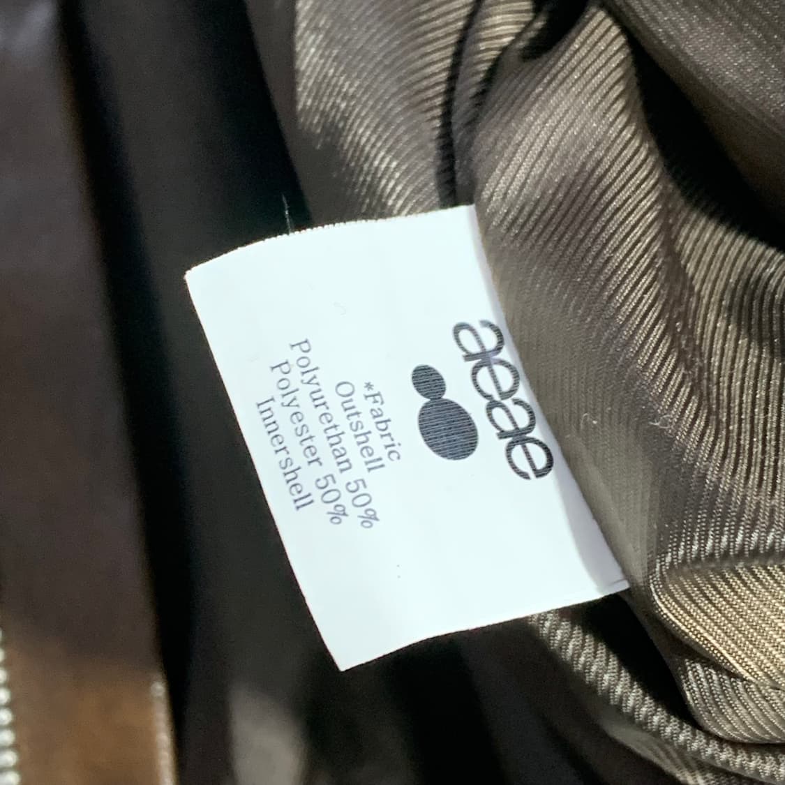 Aeae 페이크 레더 가죽 자켓  상품이미지5