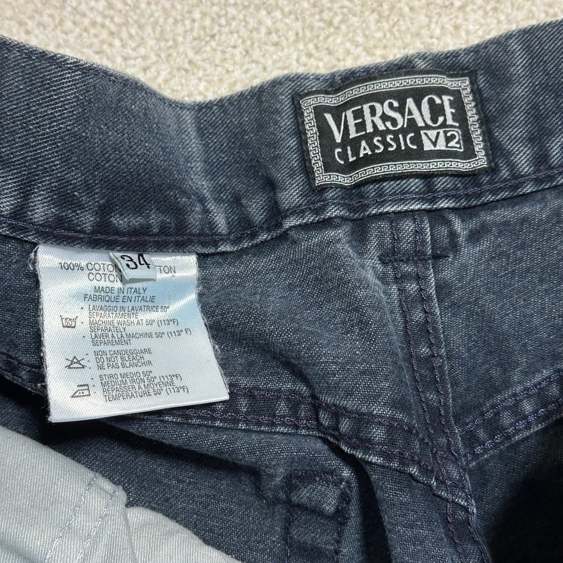 베르사체 클래식 V2 데님 팬츠 상품이미지7