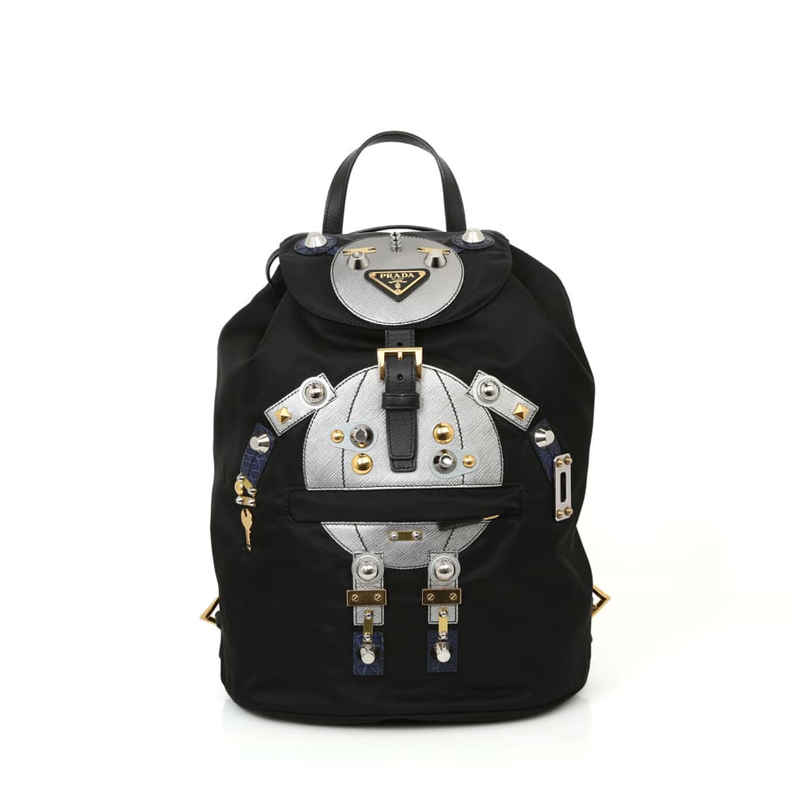 프라다 리미티드 리나일론 테수토 로보트 백팩 블랙럭색 1BZ032 상품이미지2