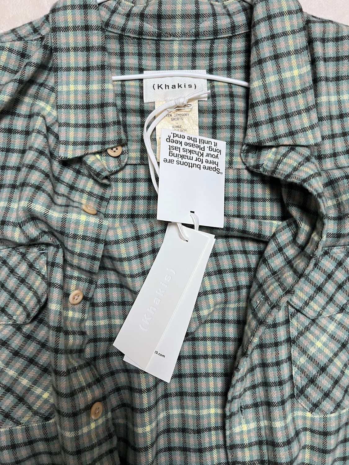 Khakis house check shirt M 상품이미지1