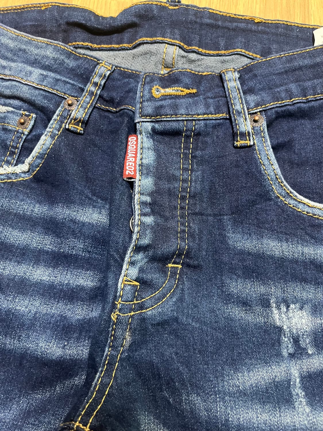 디스퀘어드2 데님 청바지 워싱진 상품이미지3