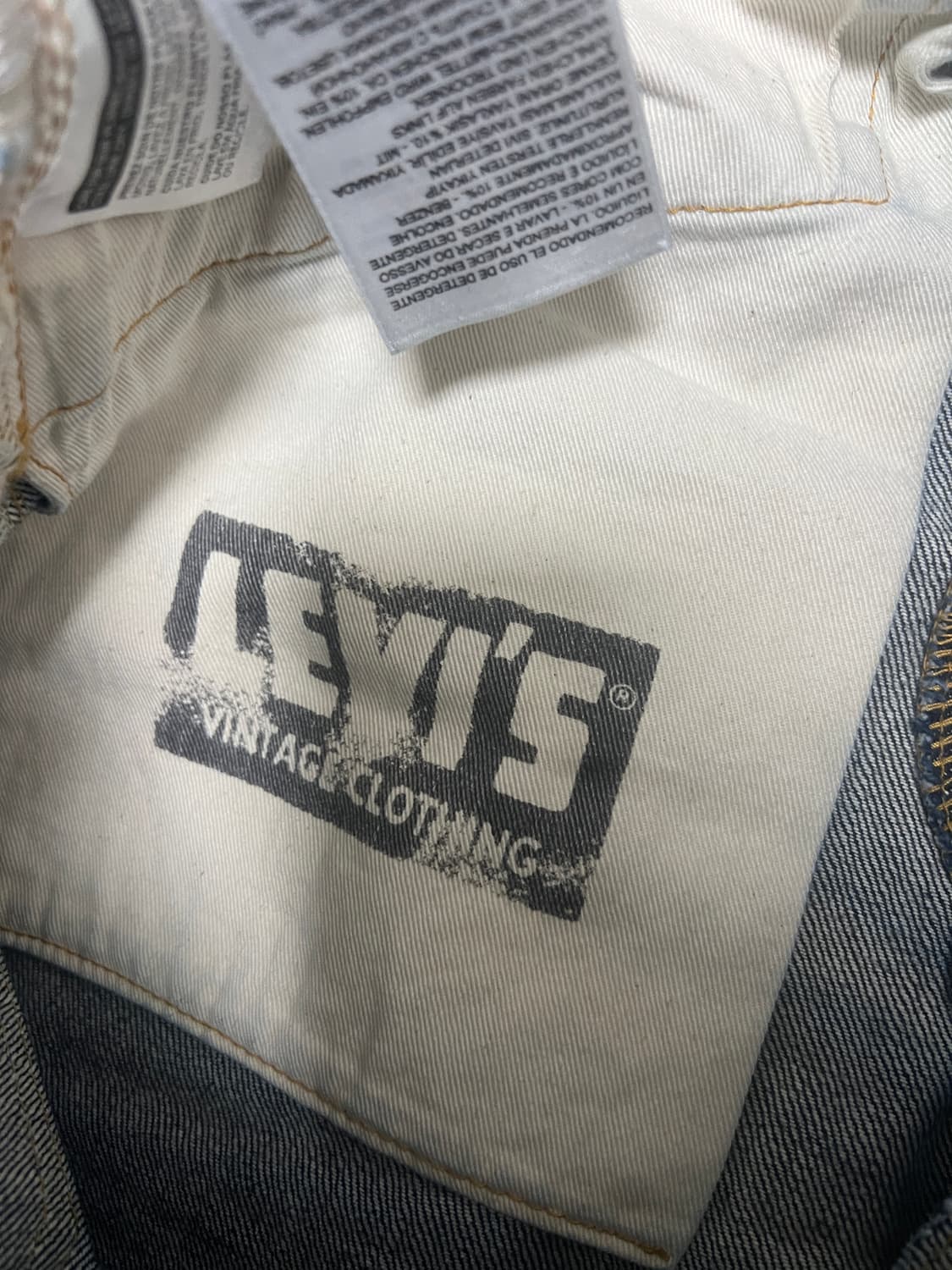 택포12) 리바이스 LVC 47501 리지드 32x34 실측30x32 상품이미지5