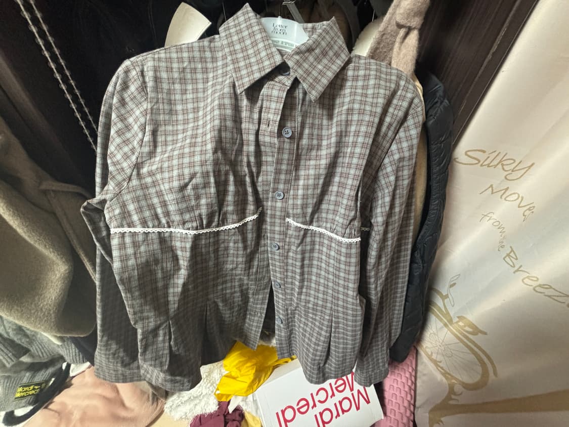 [로제프란츠] 레이스 라인 핀턱 셔츠 상품이미지6