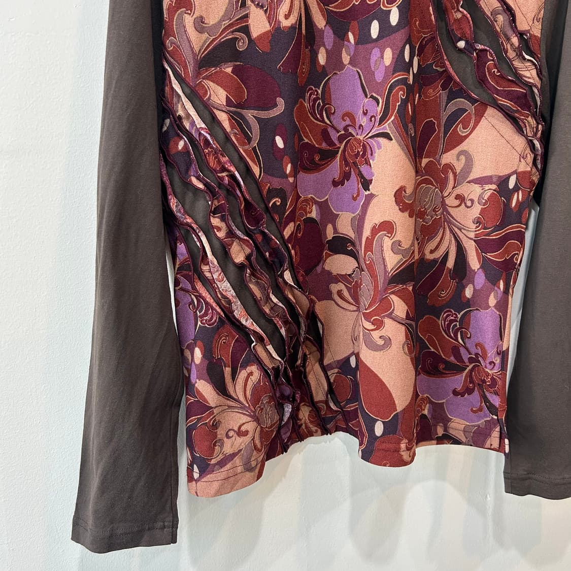 오리엔탈 패턴 롱 슬리브 상품이미지3