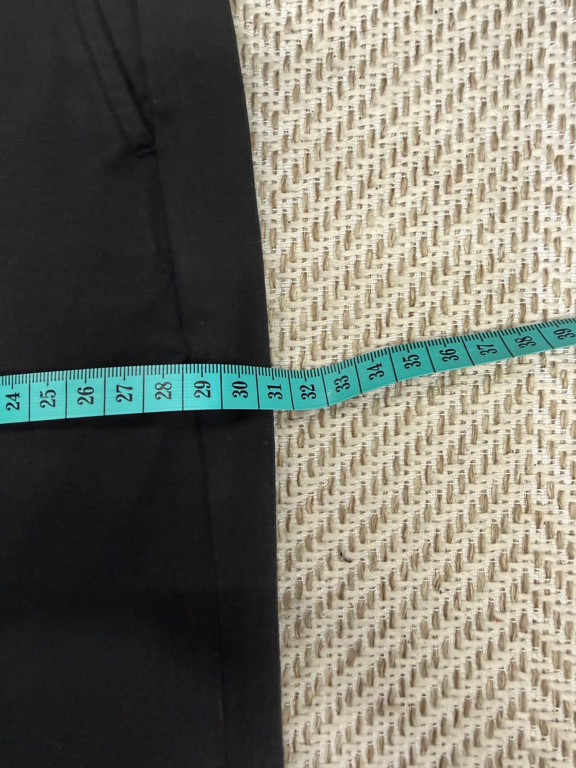 정품) 띠어리 남성 블랙 면바지 31 상품이미지9