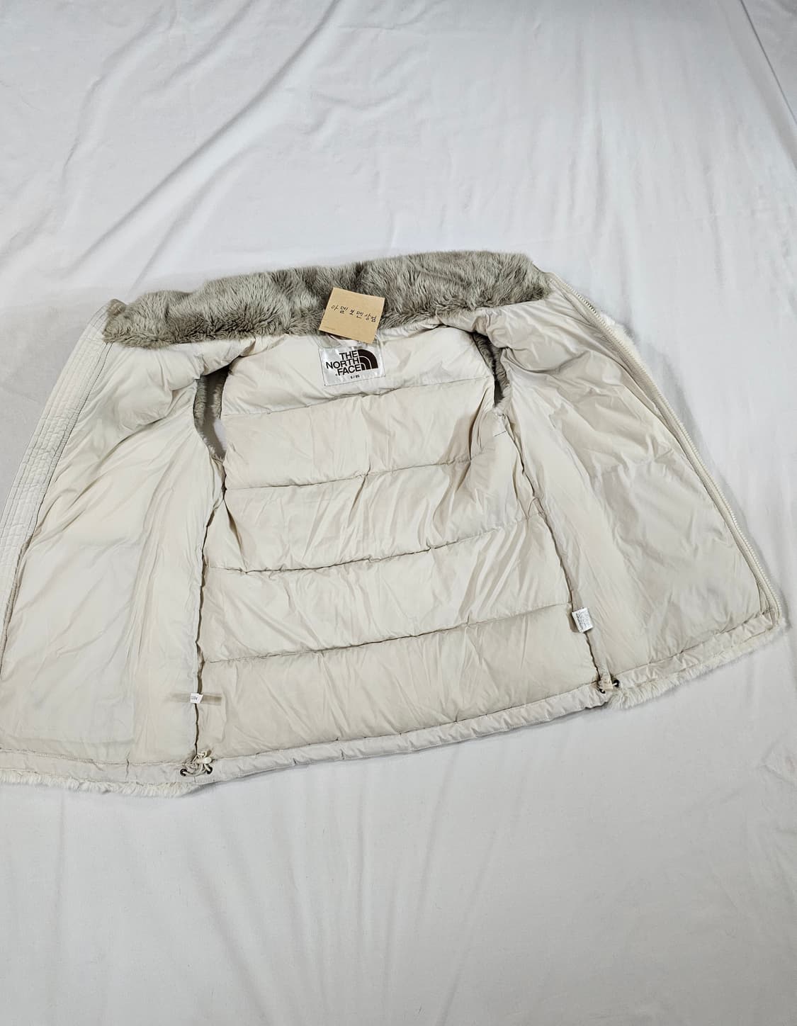[85,s] 노스페이스 여성 퍼 베스트 패딩 덕 다운 조끼 상품이미지8