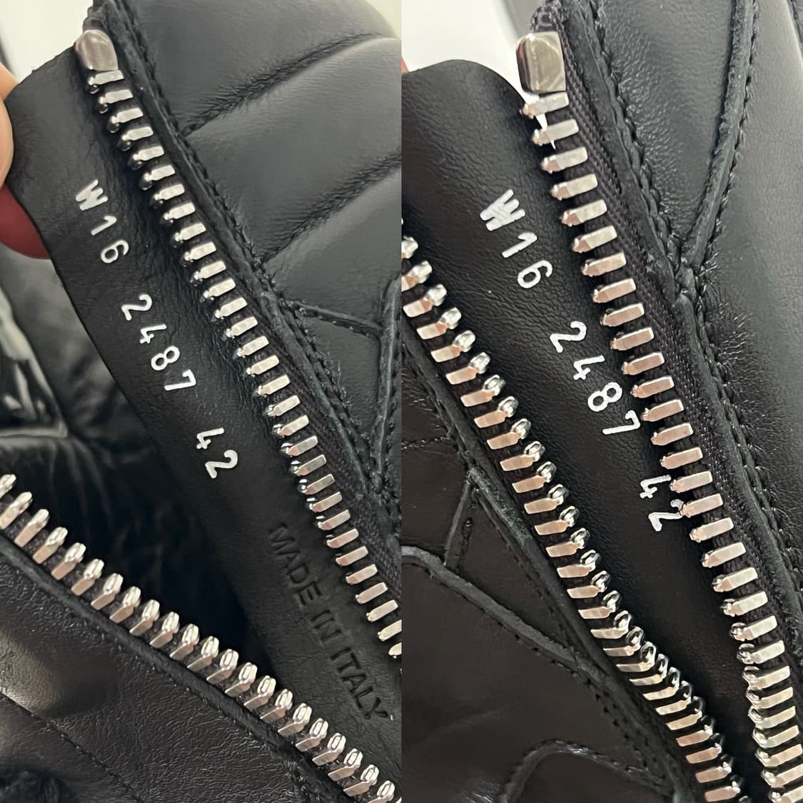 릭오웬스 16FW 지오바스켓 모노크롬 LPO 검검흰 상품이미지8