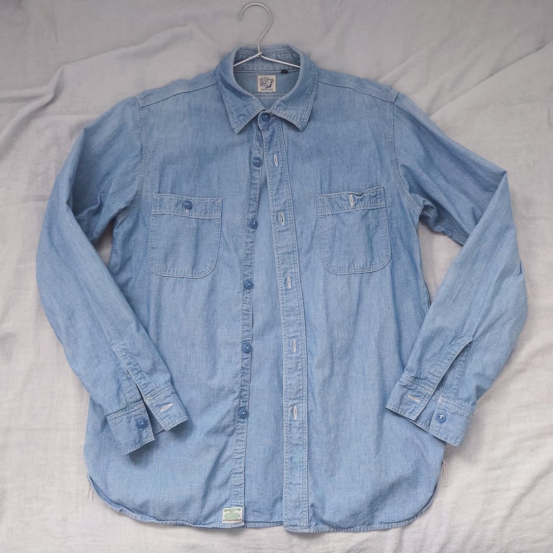 오어슬로우 샴브레이 셔츠 size2 상품이미지1