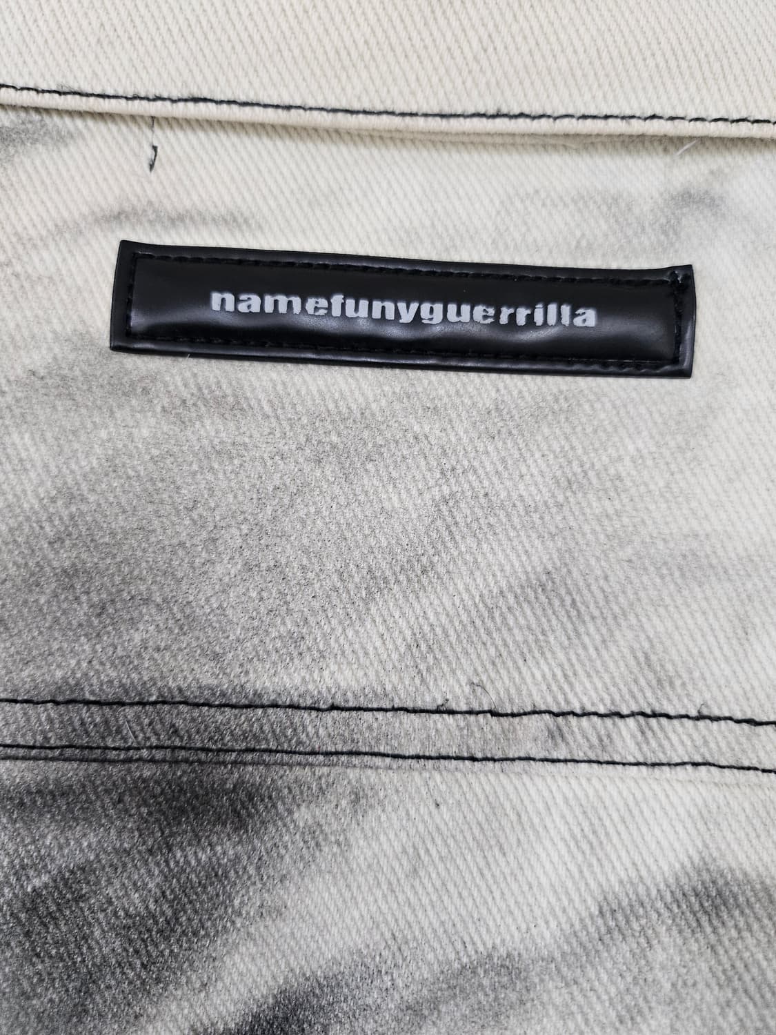 NAME FUNY GUERRILLA 워싱 빈티지 데님자켓 상품이미지4