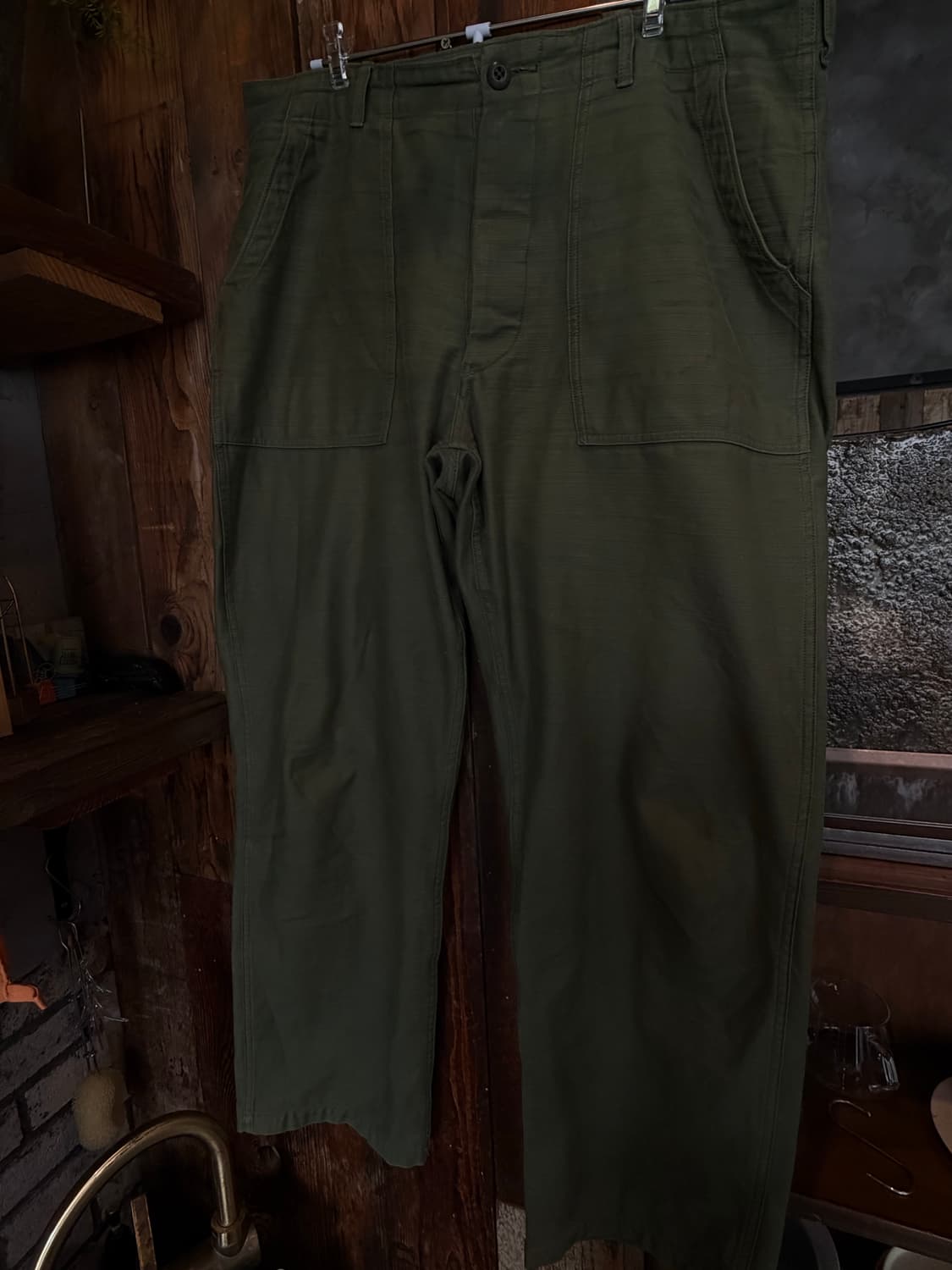 시오타 베이커 팬츠 와이드 스트레이트 7사이즈 상품이미지2