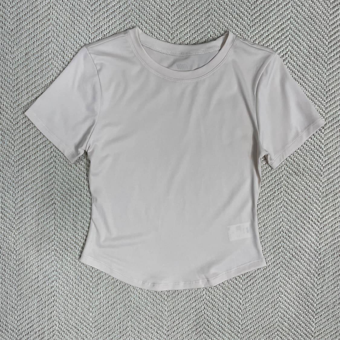 새상품/STL 반팔 크롭티 WM 바닐라슈 상품이미지1