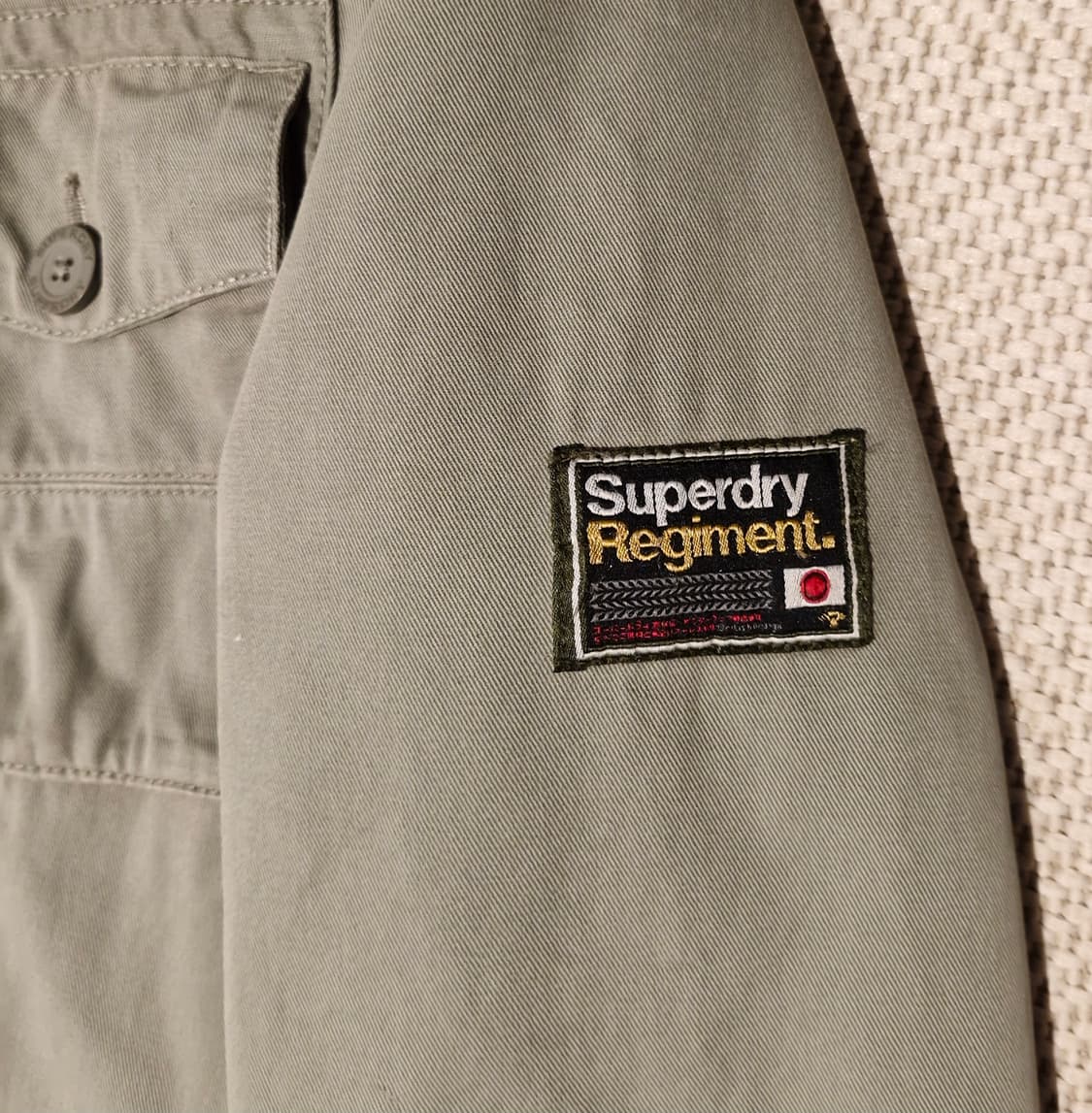 슈퍼드라이 레지먼트 밀리터리 자켓 M  상품이미지7