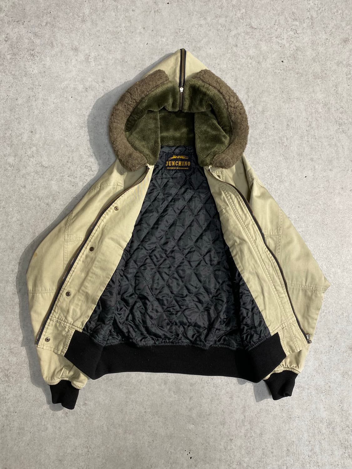 [M] 90s JUNCHINO by 준코 코시노 N2B 자켓 상품이미지3