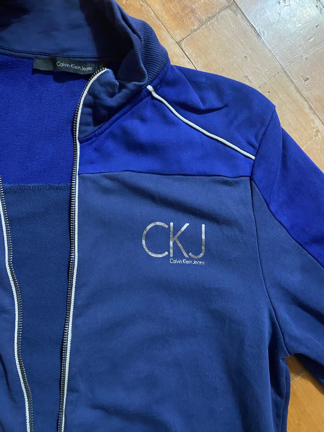 캘빈클라인 남성 집업 XL 네이비 (100) 상품이미지3