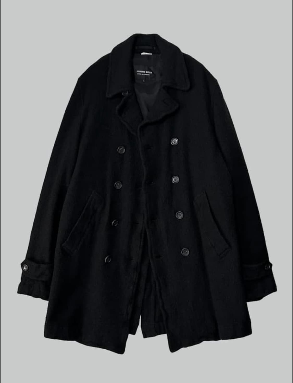 꼼데가르송 옴므 듀스 축융 피코트 L 상품이미지4