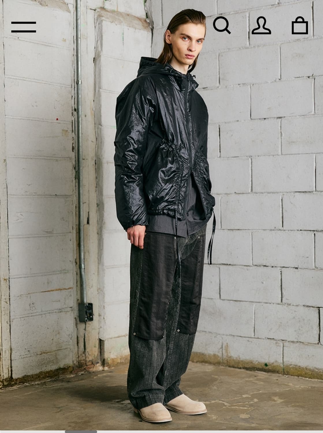 MMic Division 파카 블랙 s사이즈 상품이미지4