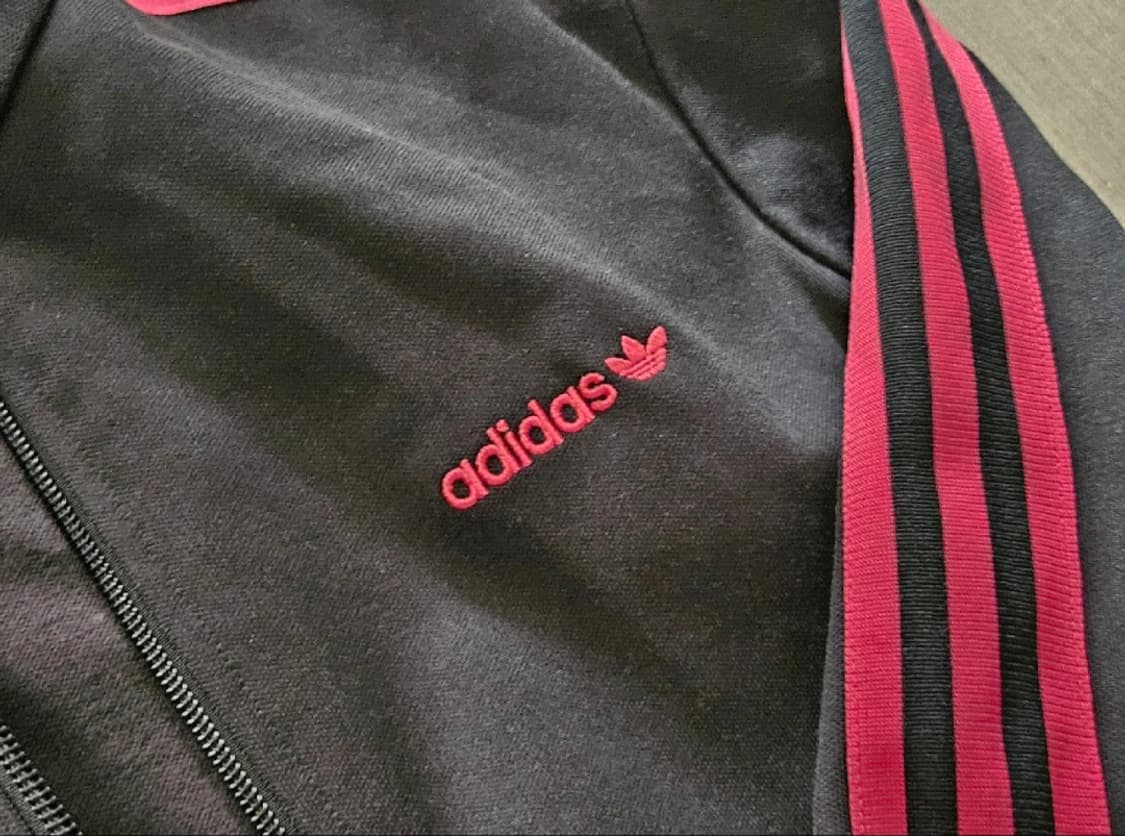 아디다스 베켄바우어 져지100/트랙탑/블랙핑크 상품이미지4