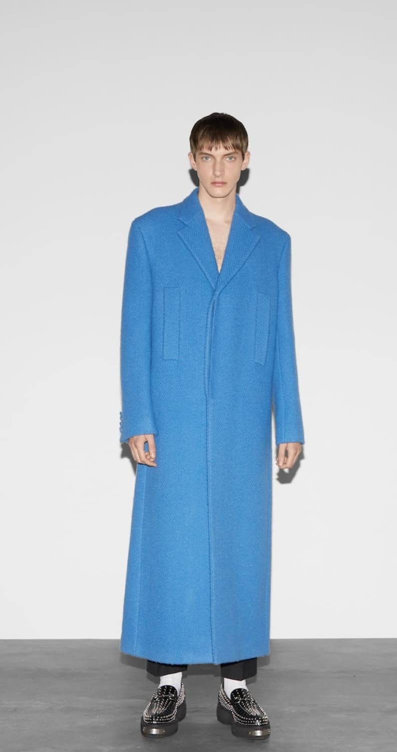 구찌 24fw 헤링본 런웨이 컬렉션 코트 팝니다 루이비통 프라다 보테가  상품이미지2