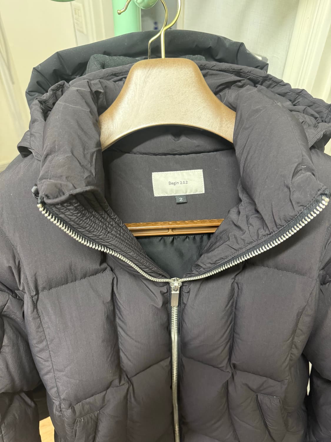 비긴202 Eight Heavy Down 헤비다운 블랙 2사이즈 팝니다 상품이미지2