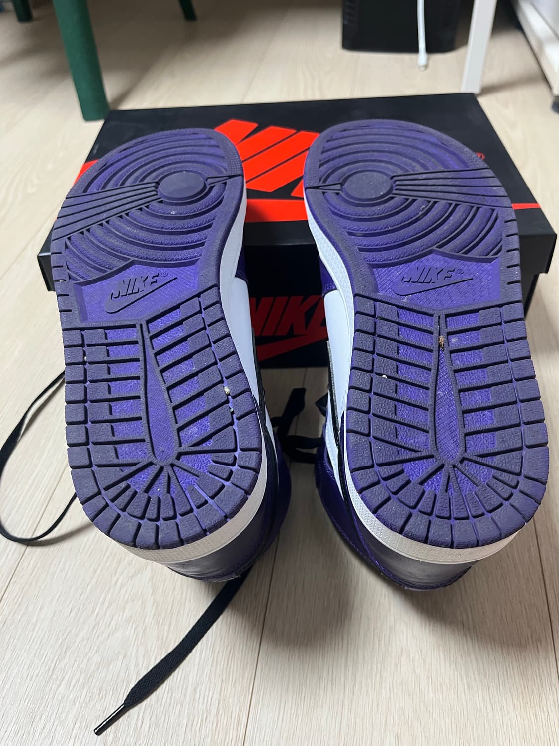 조던 1 레트로 하이 OG 코트 퍼플 2020 285 상품이미지2