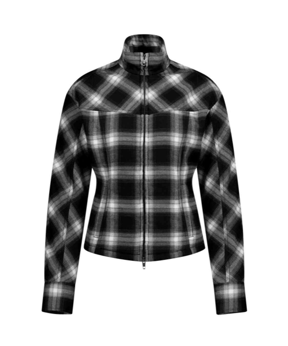 로딩룸 패디드 셔츠자켓 블랙 1사이즈 상품이미지2