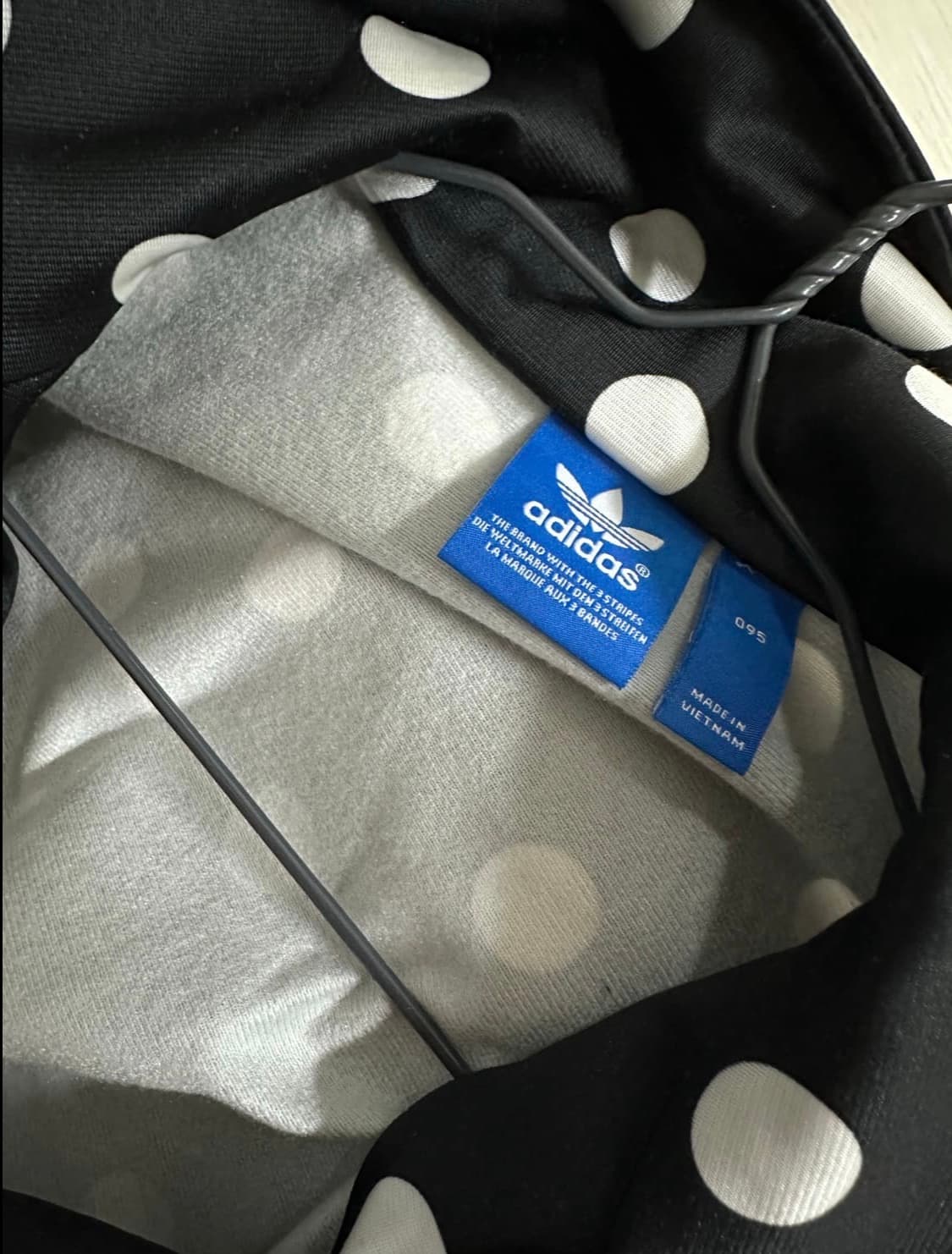 아디다스 도트 져지 트랙 자켓 땡땡이 나우아임영 상품이미지9