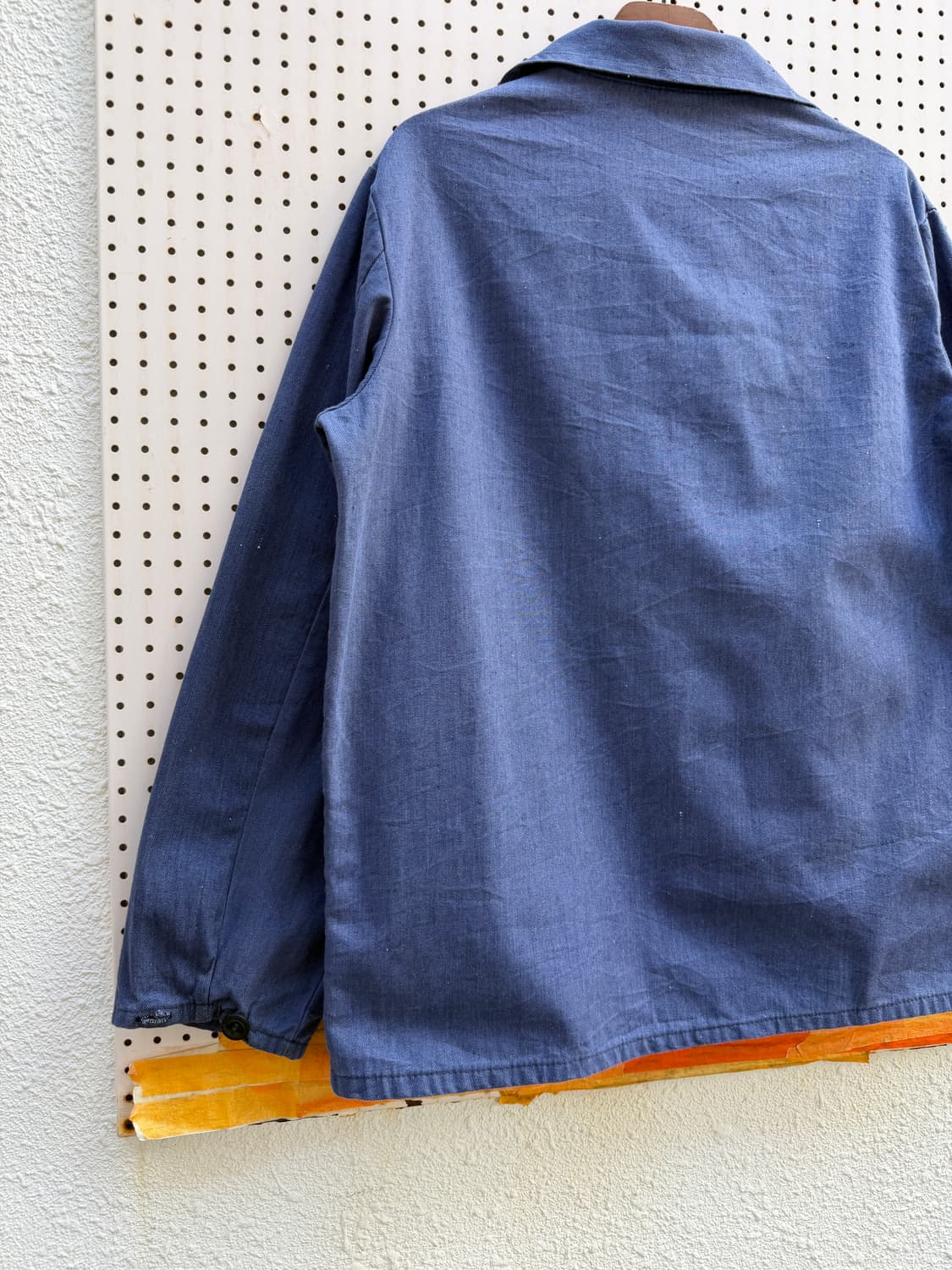 1980s LIGHTWEIGHT CHAMBRAY 샴브레이 프렌치워크자켓 상품이미지6