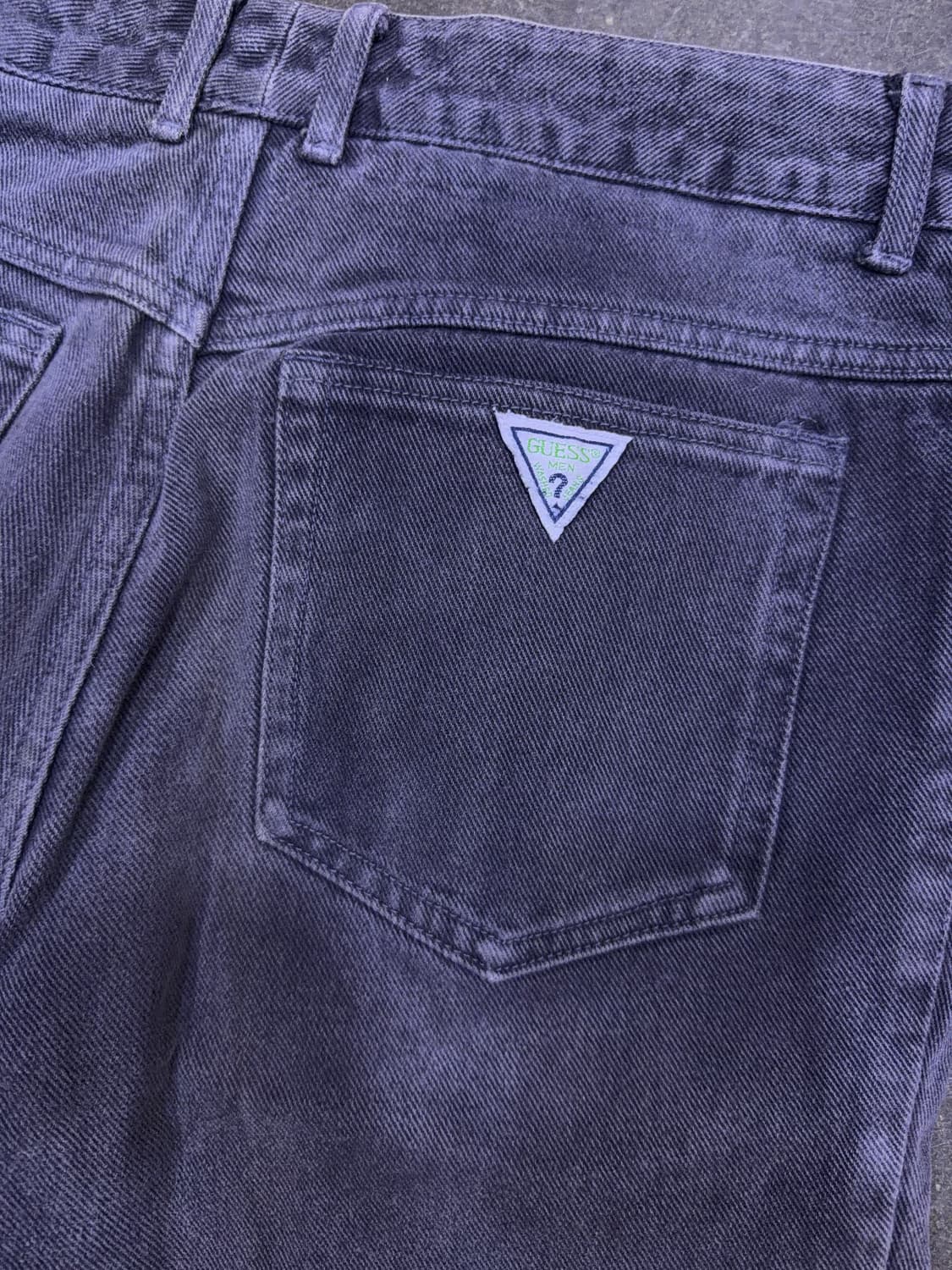 게스 00's 코리아탭 빈티지 그레이 워싱 데님팬츠 30 상품이미지7