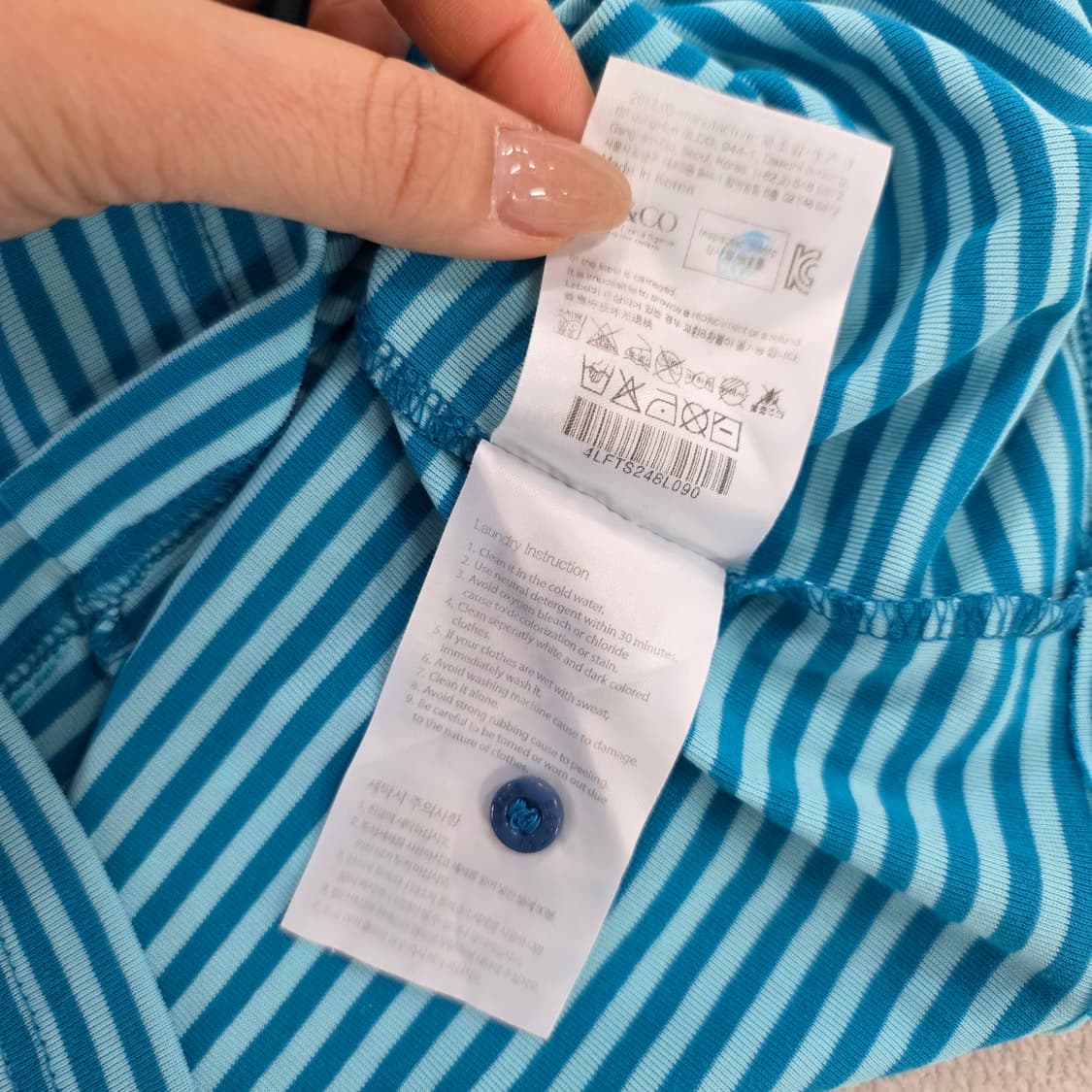 [90] 루이까스텔 스트라이프 카라티 0220J 상품이미지5